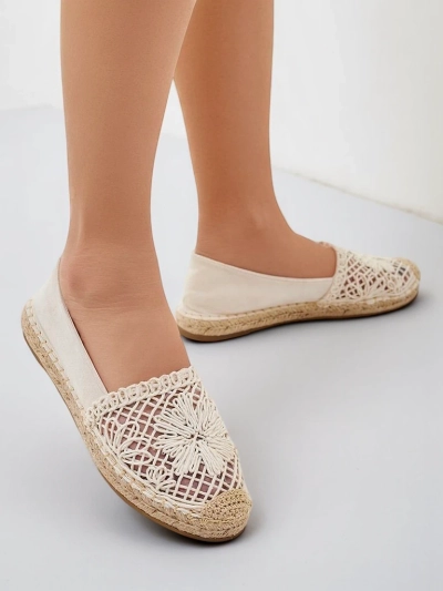 Royalfashion Sieviešu perforētās espadrilles Verela