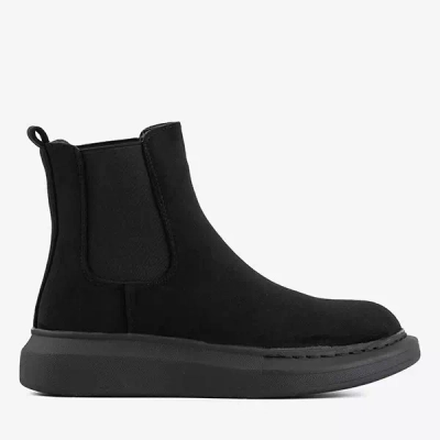 OUTLET Black women's boots on the Baruccio platform - Footwear
