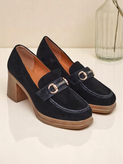 Royalfashion Women’s block-heel loafers Apareus