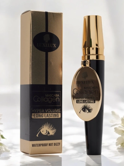 Luxelux kolagēna ūdensnecaurlaidīgā skropstu tuša 4.5ml