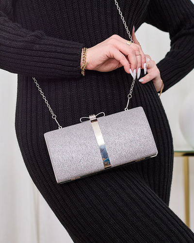 Royalfashion Gray women's clutch bag