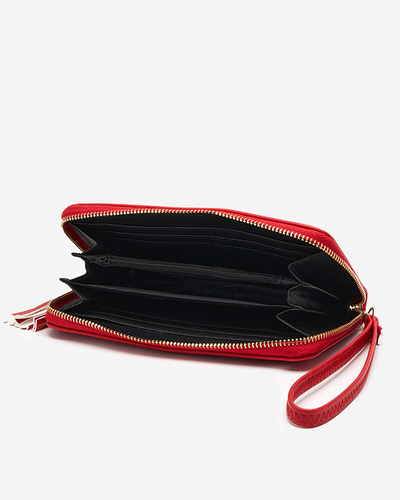 Sarkans dāmu lielais maks ar bārkstīm - Aksesuāri