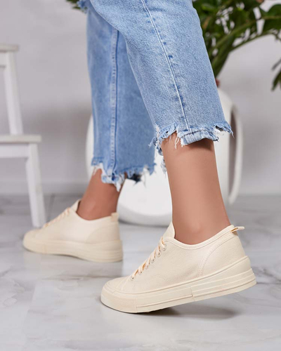 Royalfashion Women's Classic Lace-up Sneakers Seleas