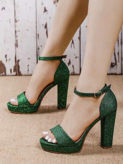 Royalfashion Glitter sieviešu sūkņi Vobetta
