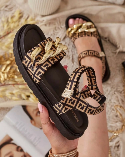 Royalfashion Women's Orette chain sandals