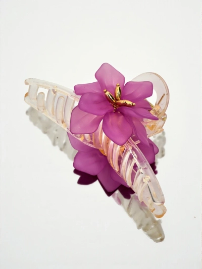 Royalfashion Hair Clip with Flower