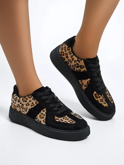 Royalfashion Sieviešu sporta kedas ar leoparda rakstu Big Cat
