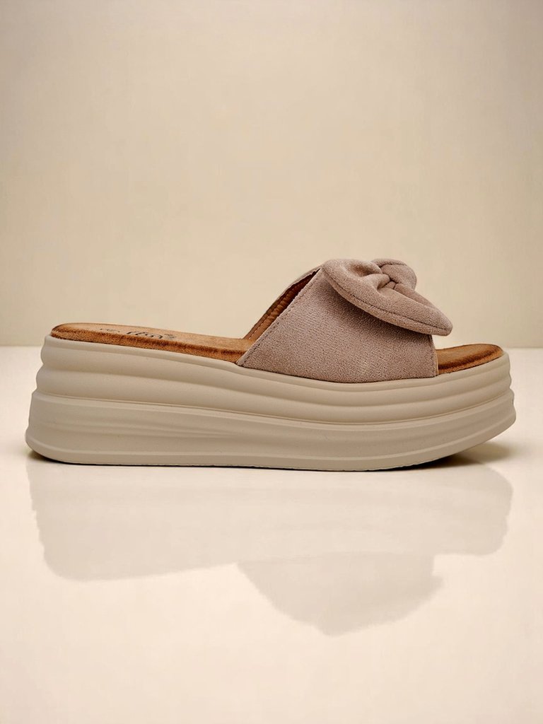 Royal Fashion Women's Platform Slides Givan