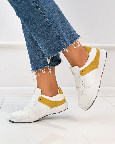 Royalfashion Sinepju baltas krāsas sieviešu sporta apavi Elevace