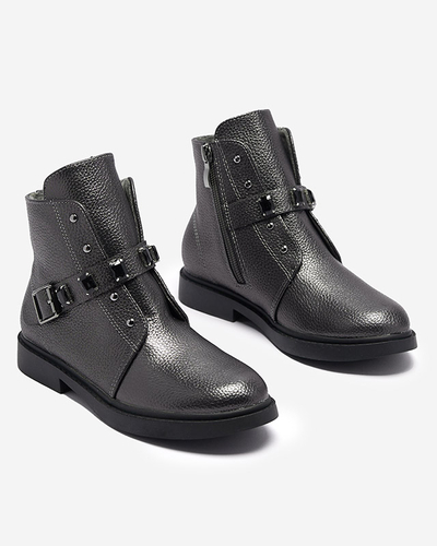 Graphite girls' shiny boots Lally- Footwear