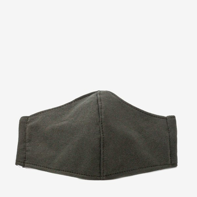 Dark green 3-ply face mask - Masks