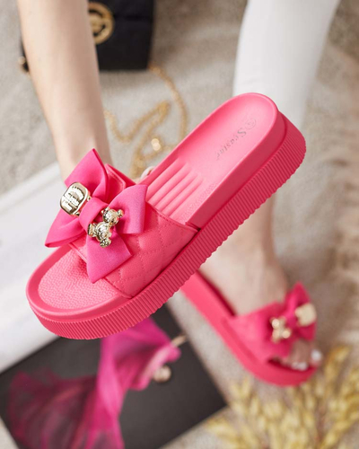 Royalfashion Women's Lemini Bow Flip-Flops