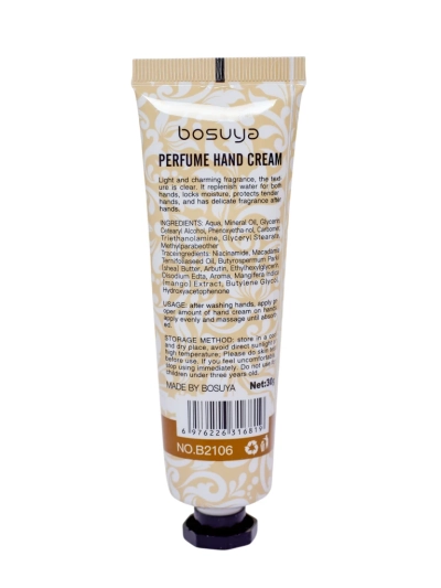 Perfumed moisturizing hand cream