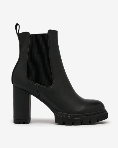 Royalfashion Black women's Seihay high heel boots