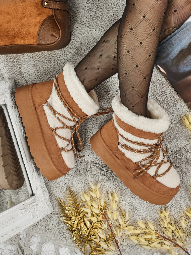Buty a'la śniegowce damskie Danira