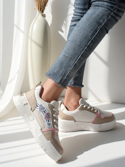 Royalfashion Women's sneakers with glitter Samoles