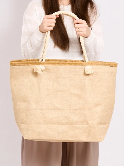 Royalfashion Large fabric bag with print