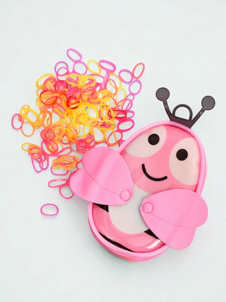 Royalfashion Multicolor Silicone Elastics Bee