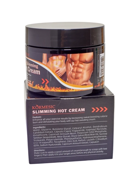 Cream for professional body-slimming massage