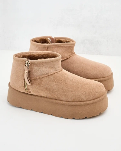 Royalfashion Women's platform snow boots a'la Delgadi