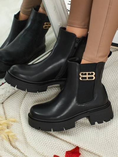 Women's eco-leather ankle boots Fravine