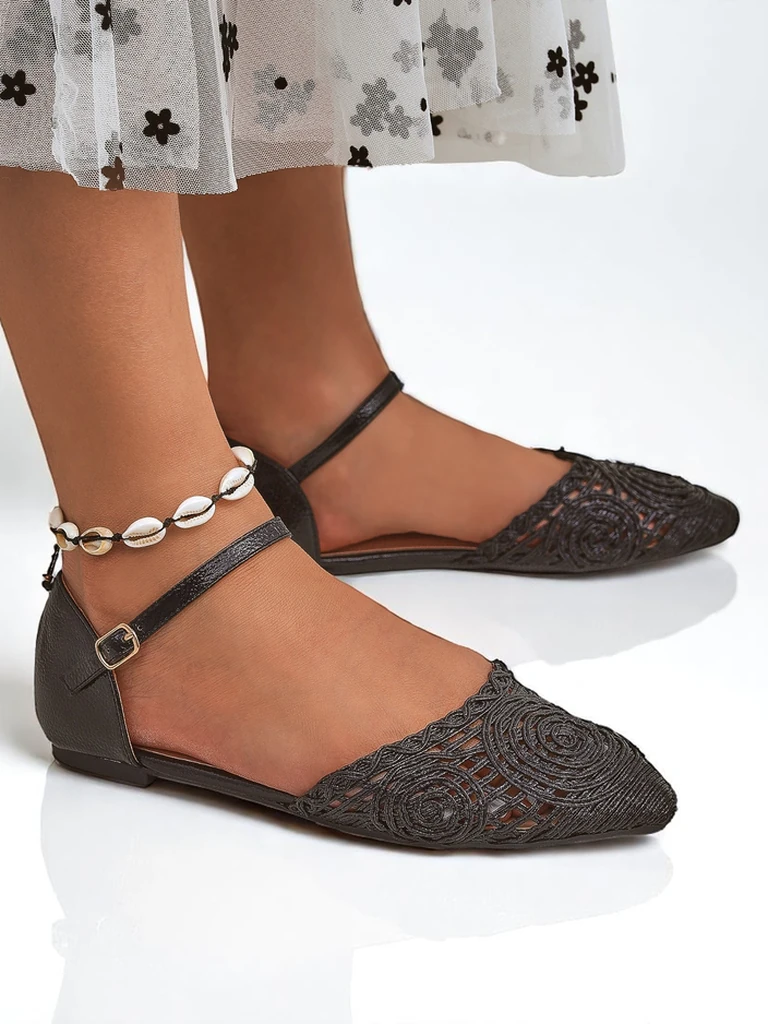 Royalfashion Women's Openwork Sandals Lare