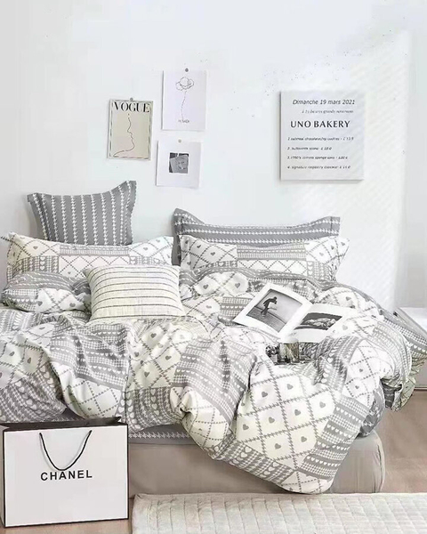 Royalfashion Цветочное постельное белье 160x200 комплект из 3-х частей