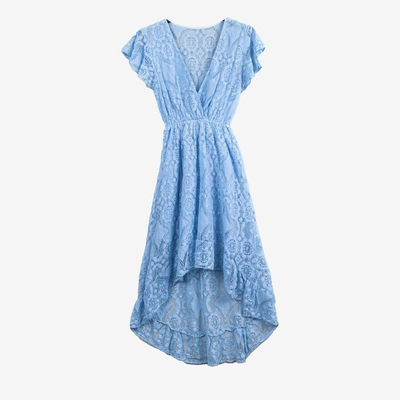 Blue lace dress - Dresses 1