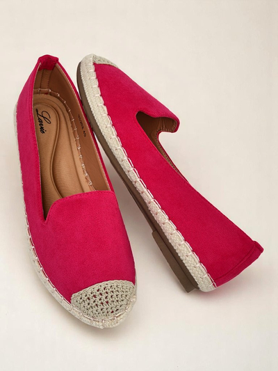 Royalfashion Sieviešu espadrilles no ekomākslīgās zamšādas Bombei