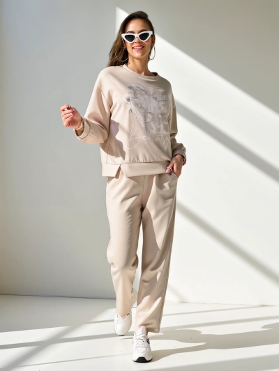 Royalfashion Women's viscose set with print