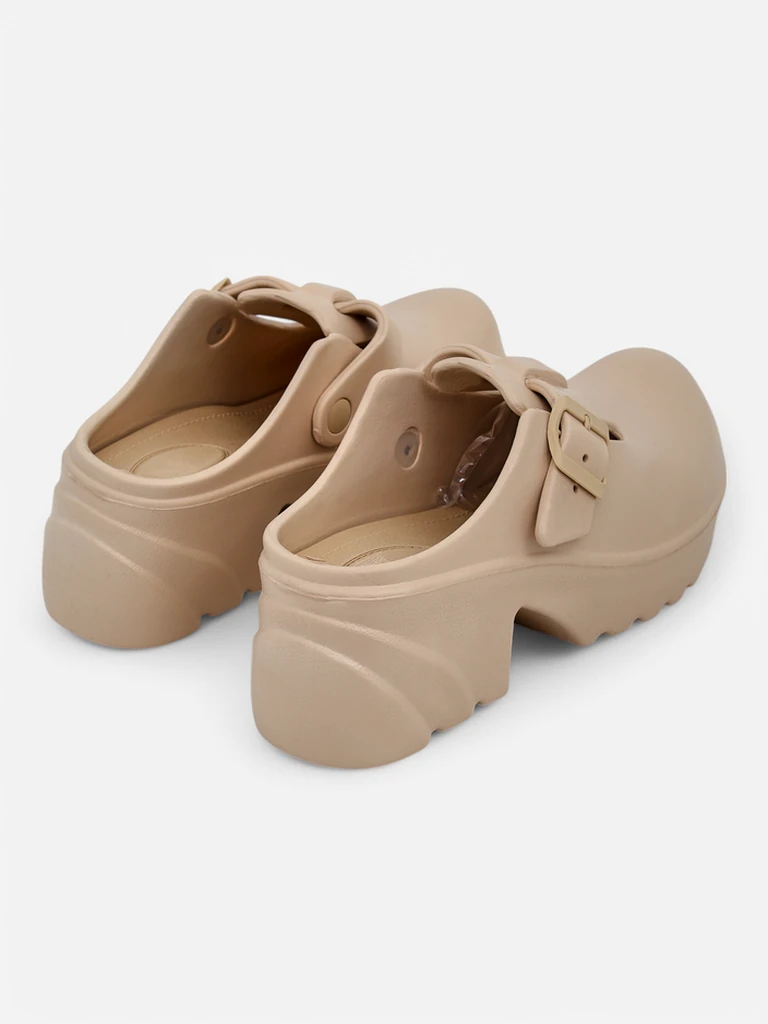 Royalfashion Женские резиновые сандалии на каблуке Voxones