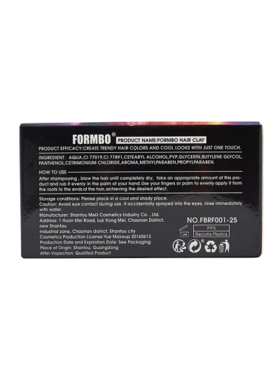 Formbo Grey Styx Argento Grey Hair Clay – trendy hair clay