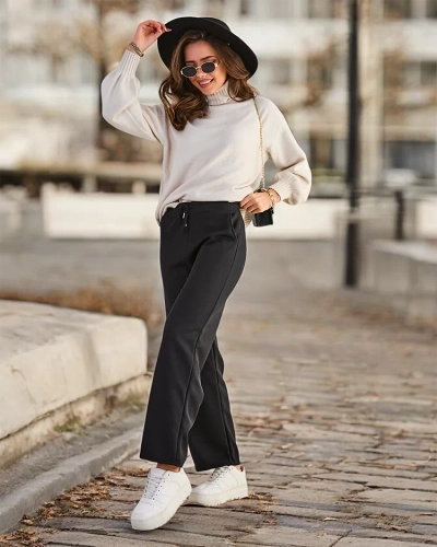 Утепленные женские спортивные брюки Royalfashion