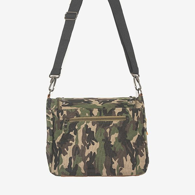 Camouflage embellished bag - Handbags