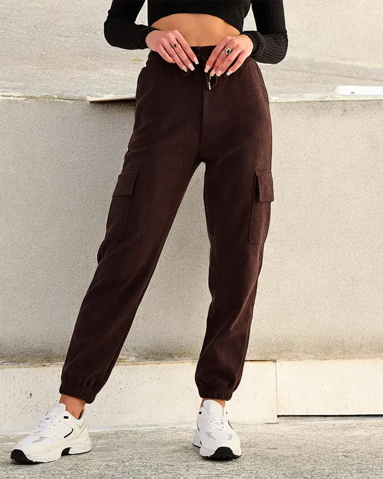 Royalfashion Sieviešu auduma kaujas bikses