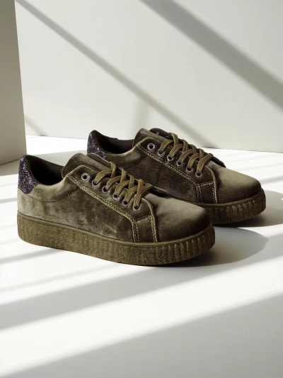 Royalfashion Women's sneakers a'la velour Mixose