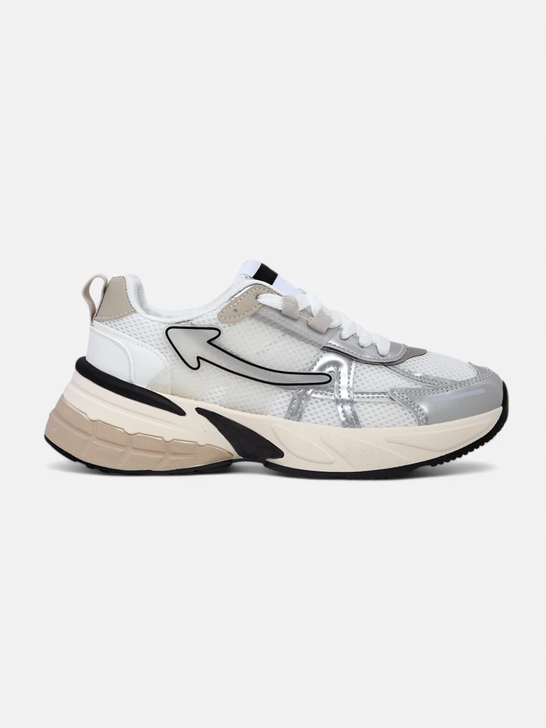 Royalfashion Women's Sports Sneakers on a thicker sole Beysa