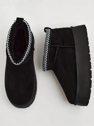 Royalfashion Women's short boots a'la snow boots Xoalla