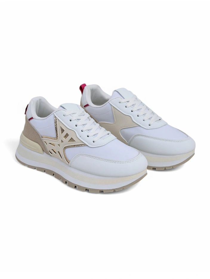 Royalfashion Women's Sneakers with Glitter Senues