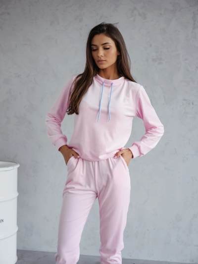 Royalfashion Sieviešu velūra stila sporta tērpu komplekts