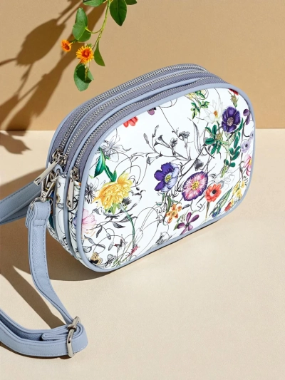 Royalfashion Sieviešu maza rokassoma no ekoloģiskās ādas Floriana