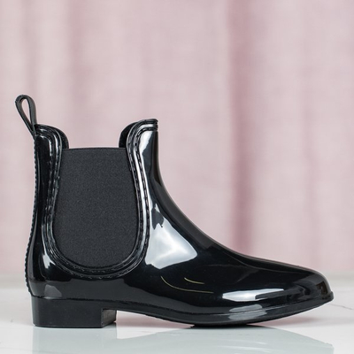 Black rubber boots Furu - Footwear 1