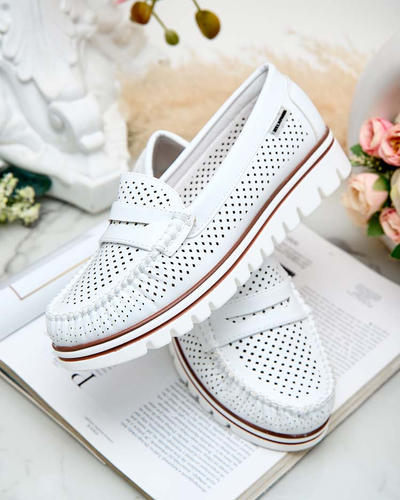 Royalfashion Ажурные женские мокасины Leteller