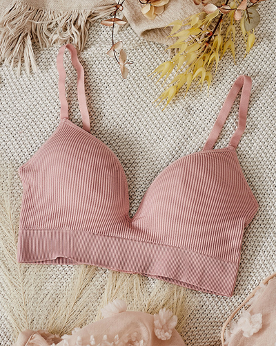 Женский ребристый бюстгальтер Royalfashion