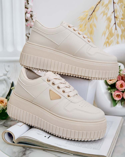 Royalfashion Sieviešu kedas uz platformas Aseldas