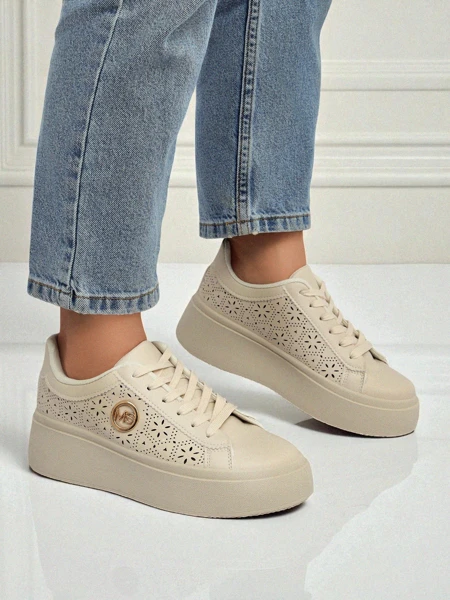 Aurelia Bez Sneakers Plataforma Royalfashion Kori Eko