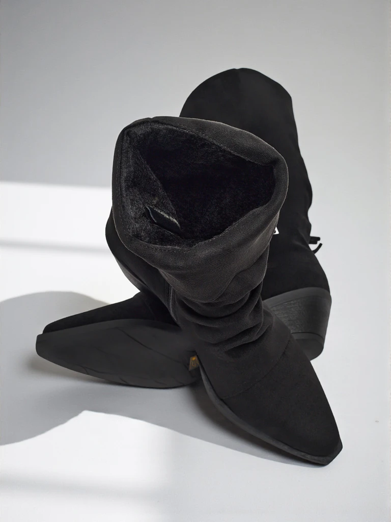 Women's heeled cowboy boots with tassels Selva