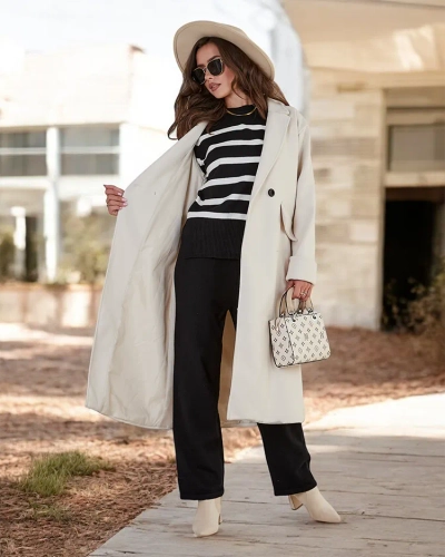 Royalfashion Long women's coat