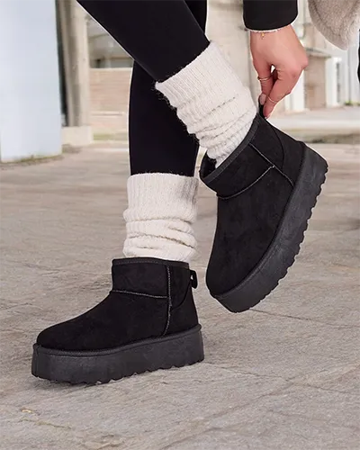 Женские короткие зимние сапоги Royalfashion Alalla