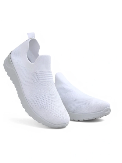 Royalfashion Women's Slip-On Fabric Sports Shoes Satet